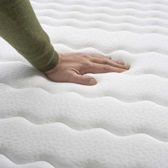 Titanium mattress 70x190 cm – modern design, HR foam, firm back support, pack of 2 for extra value.